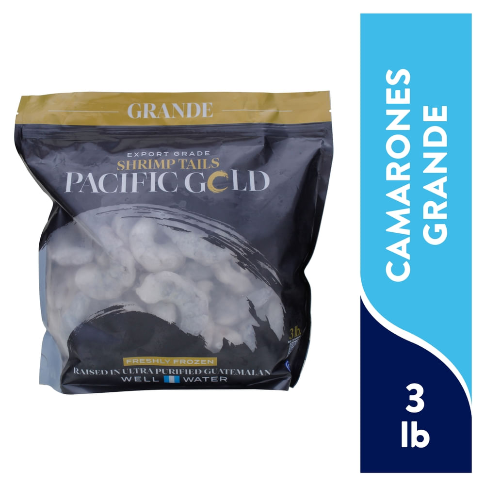 Camarones Pacific Gold Tamaño Grande - 3 lb