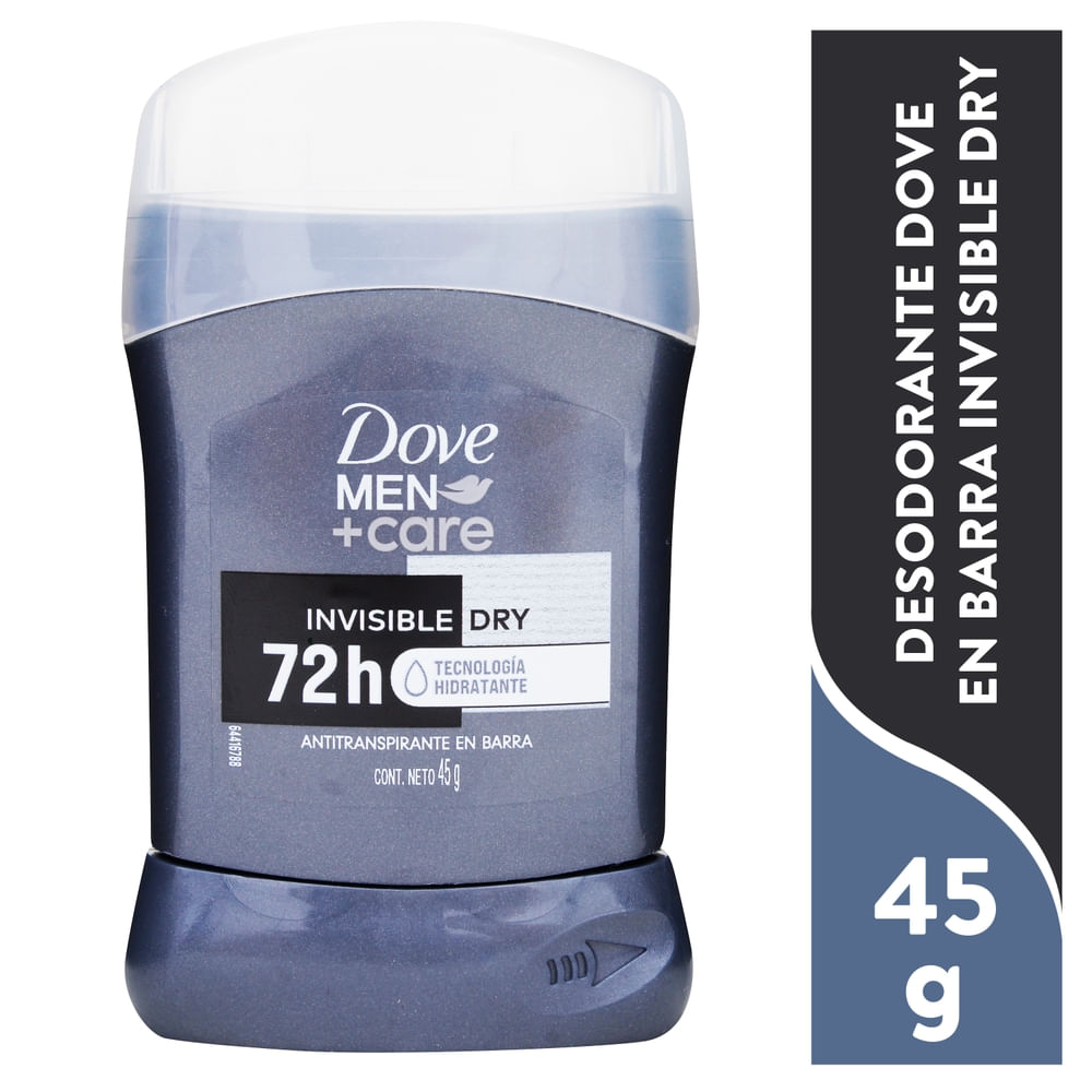 Desodorante Hombre Invisible Dry Dove Barra