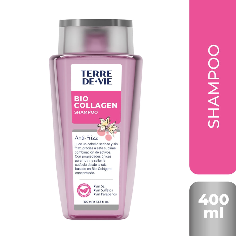 Shampoo Anti Frizz Biocolágeno Terre De Vie