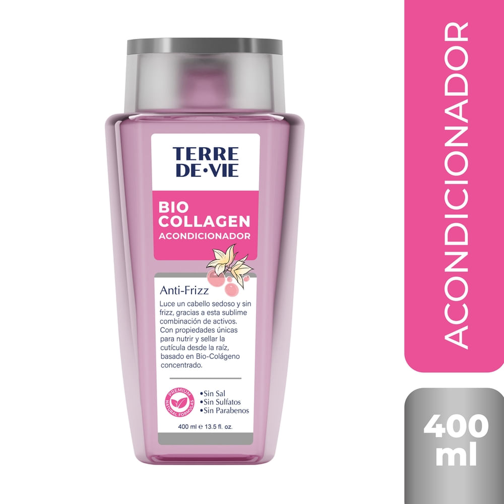 Acondicionador Anti Frizz Biocolageno Terre De Vie