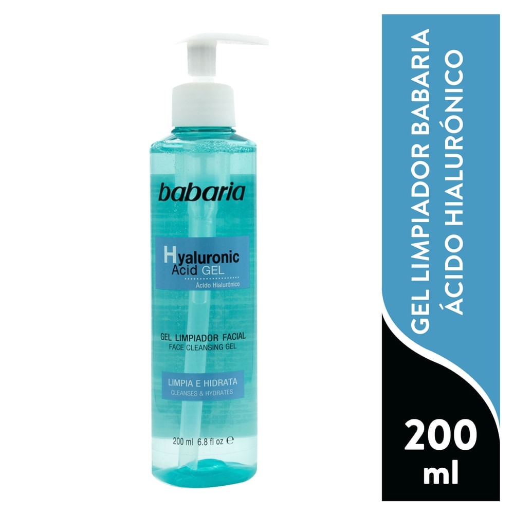 Babaria Gl De Limpieza Hyaluronic 200ml