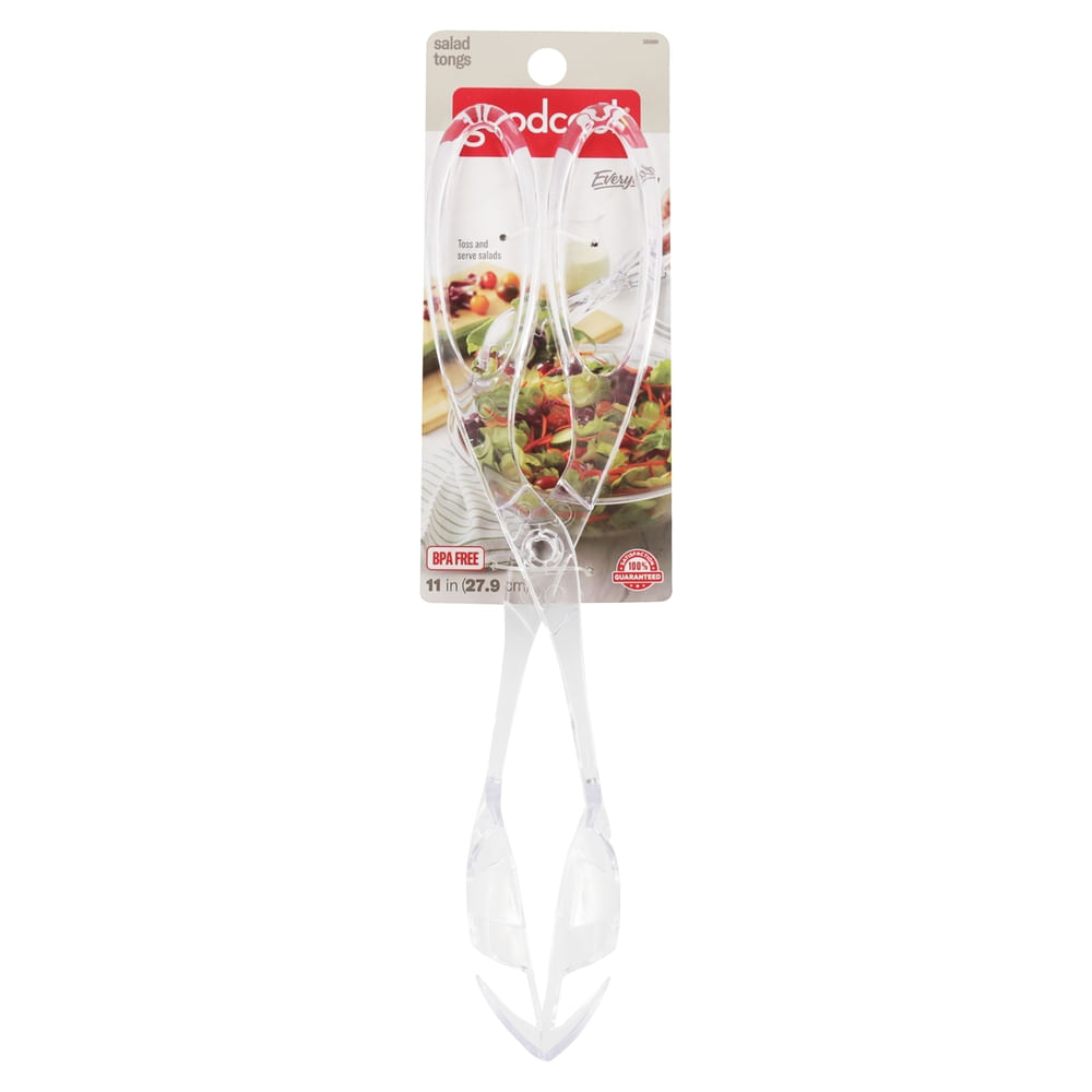 pinzas acrilica para servir ensalada