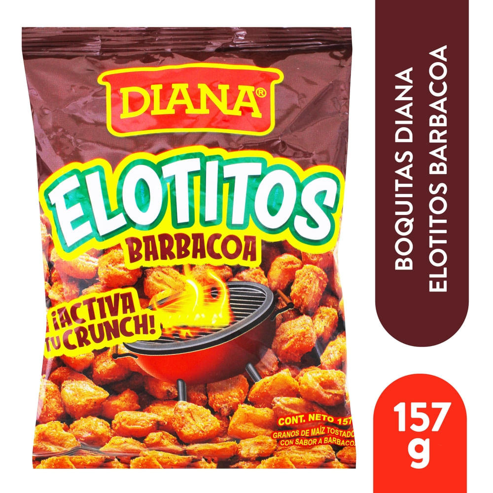 Boquitas Diana Elotito Bbq - 157 g