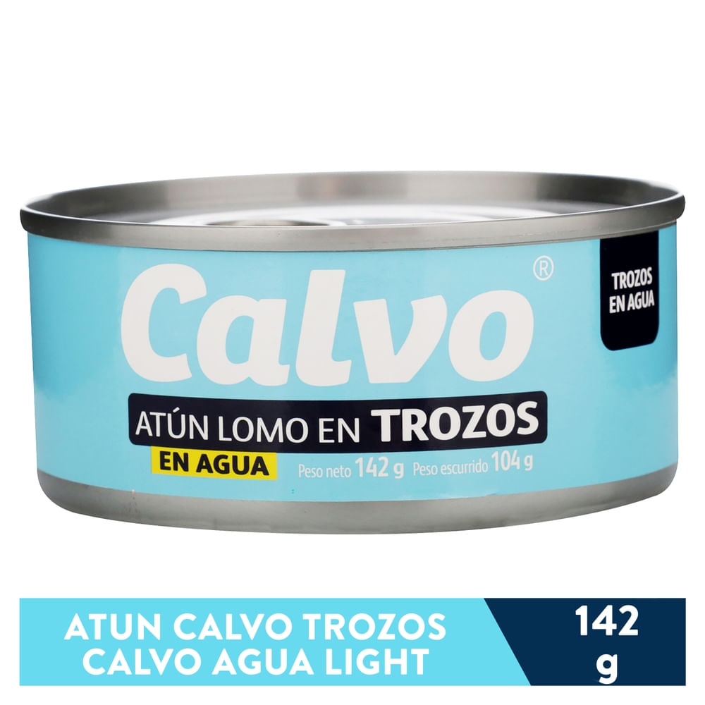 Atún Agua Lomo Trozos Calvo