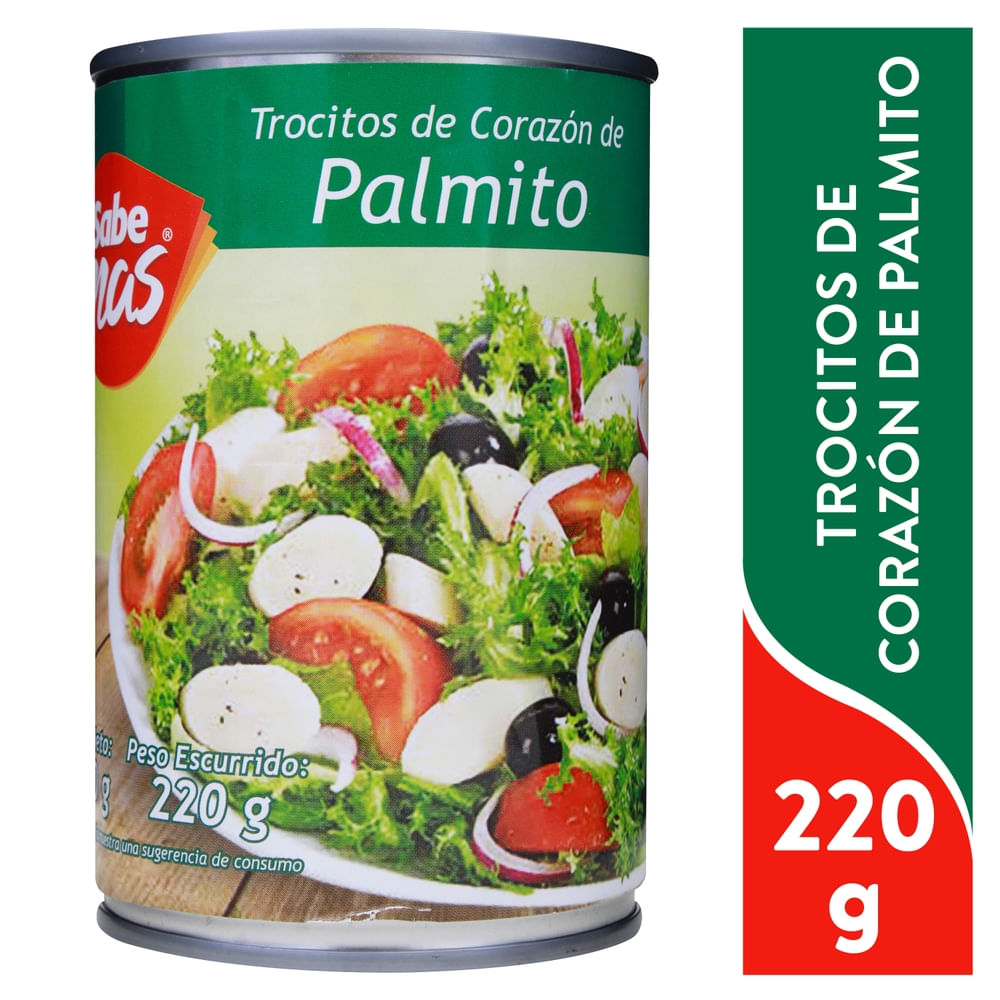 Palmito Sabemas Trocitos - 220 g