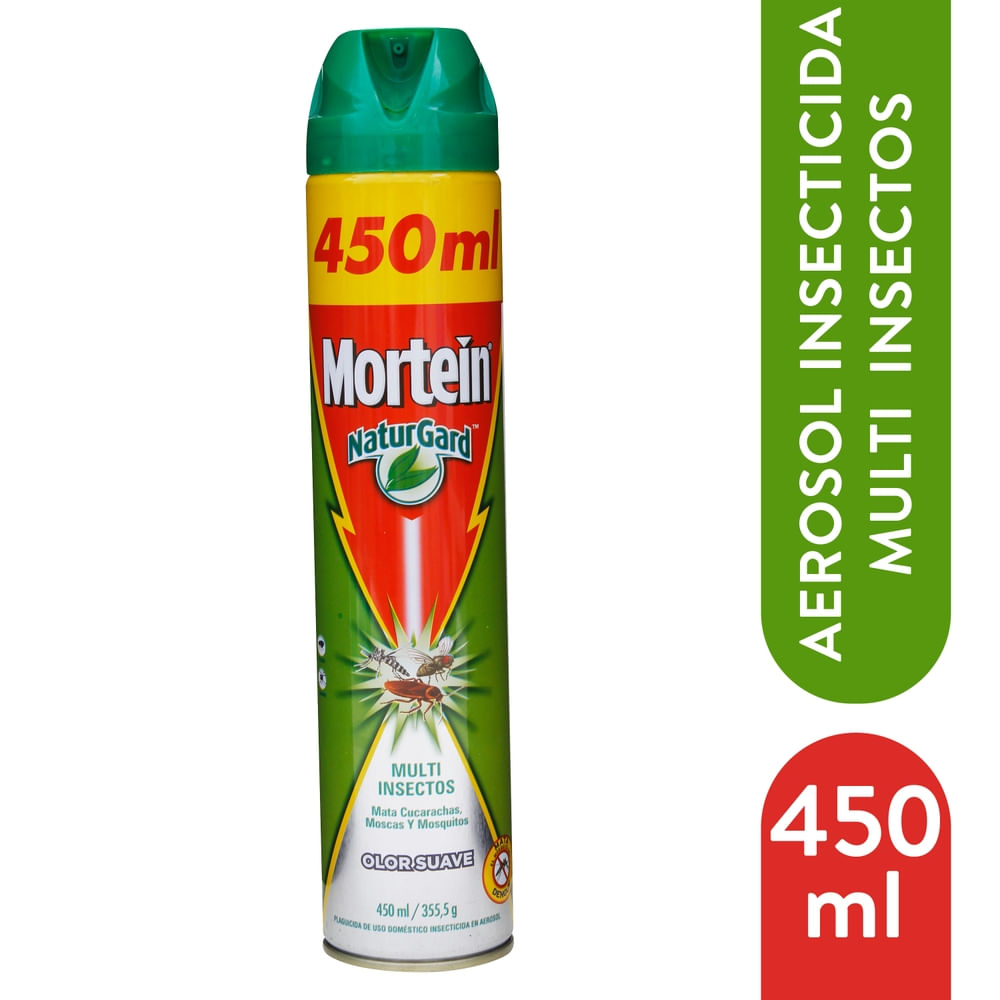 Insecticida Mortein NaturGard Olor Suave Aerosol