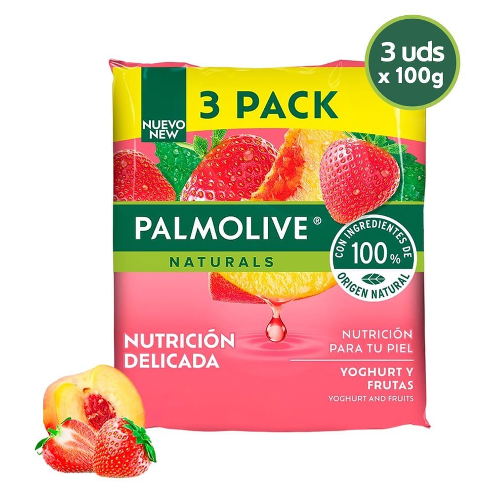 Jabón Pastilla Suavidad Radiante Palmolive 3Pack