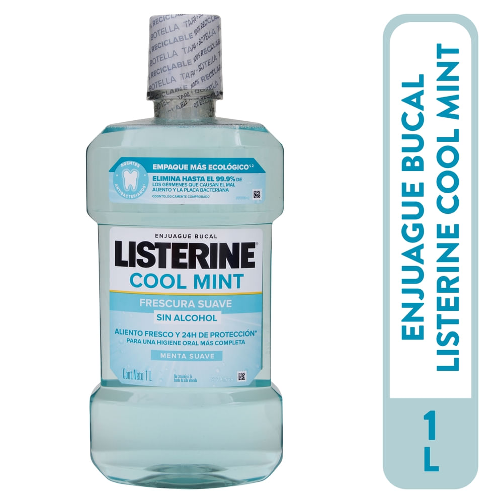 Enjuague Zero Menta Suave Listerine