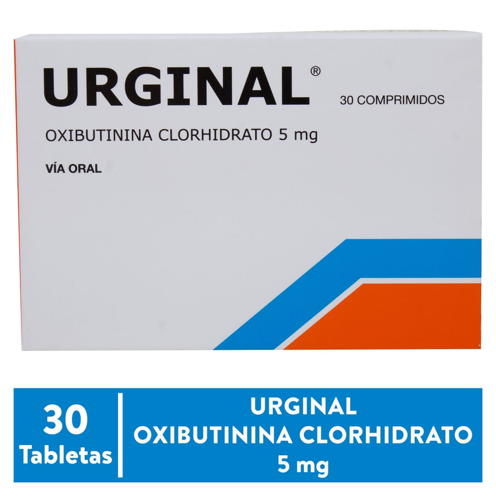 Urginal 5 Mg X 30 Comprimidos