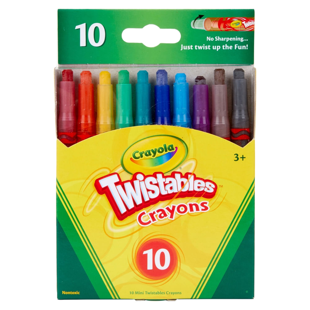 Crayones Crayola twistables mini - 10 Uds