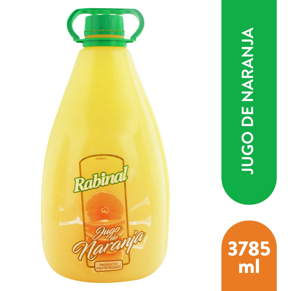 Jugo Rabinal sabor naranja - 3785 ml