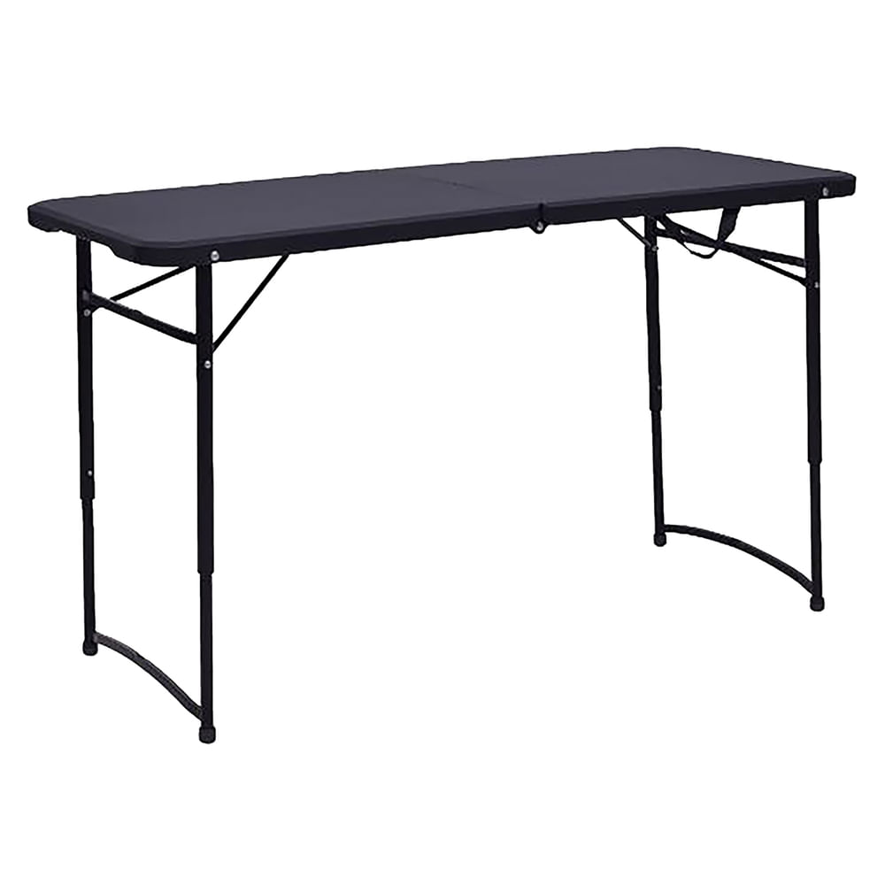 Mesa plegable Mainstays plástica color negro -101.5 cm