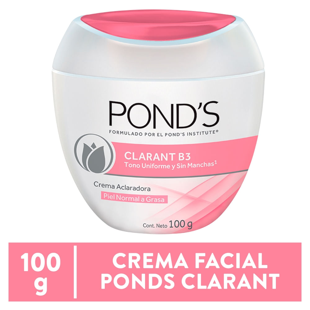 Crema Pond's Clarant B3 en Facial - 100 g