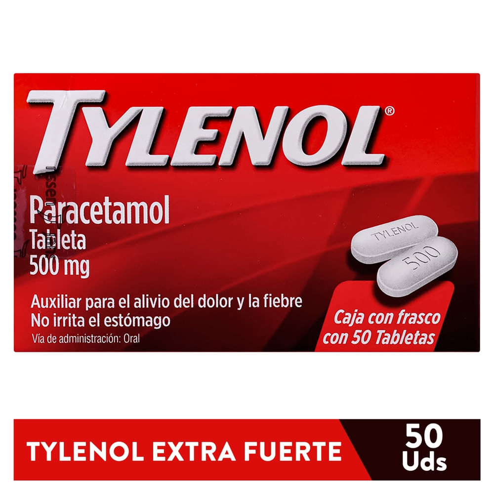 Analgésico Paracetamol Tylenol