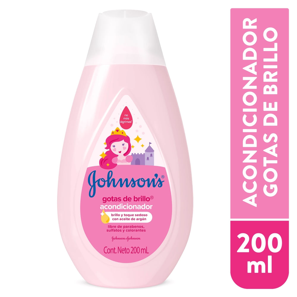 Acondicionador Johnsons Baby Gotas De Brillo - 200 ml