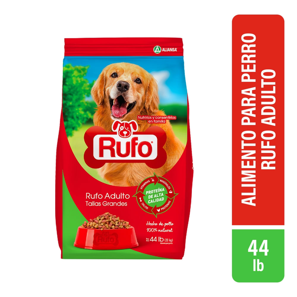 Alimento Rufo Perro Adulto - 44 lbs