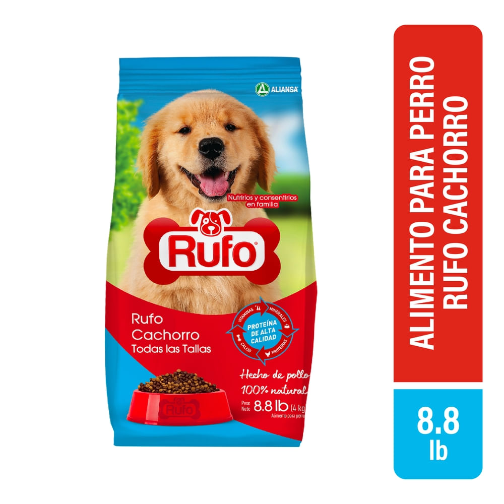 Alimento Perro Cachorro Pollo Rufo