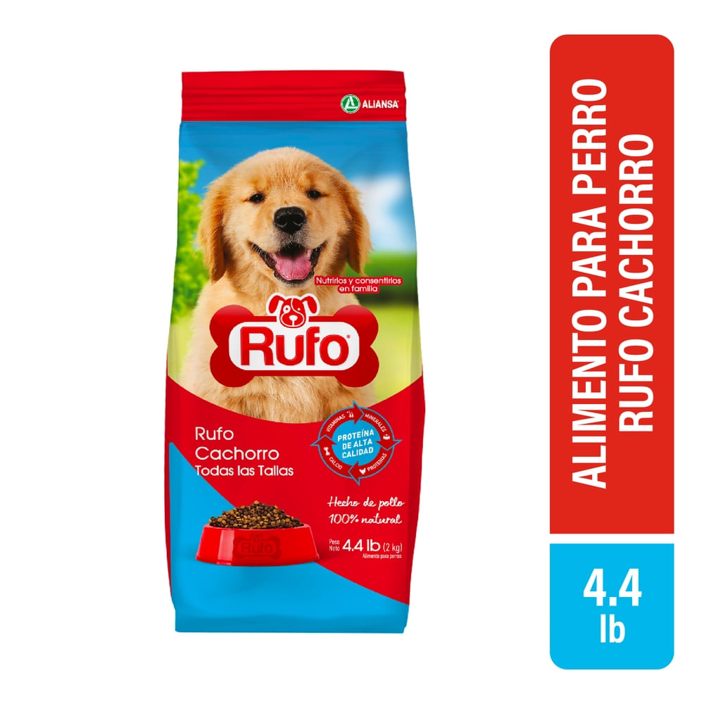 Alimento Perro Cachorro Pollo Rufo