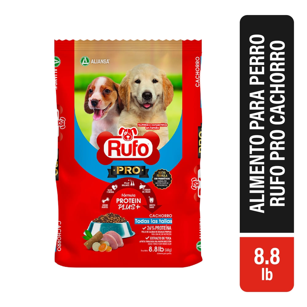 Alimento Rufo para Perro Cachorro - 8.8 lb