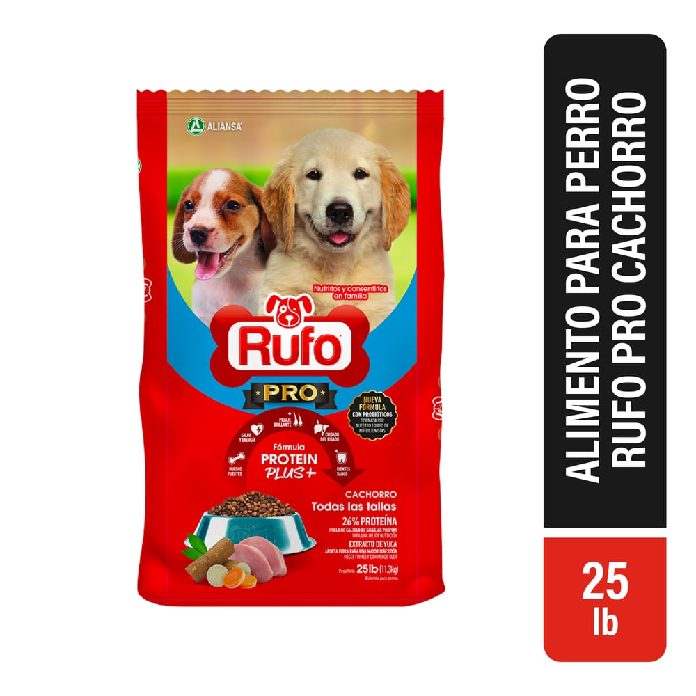 Alimento Perro Cachorro Proteín Plus Pollo Rufo Pro