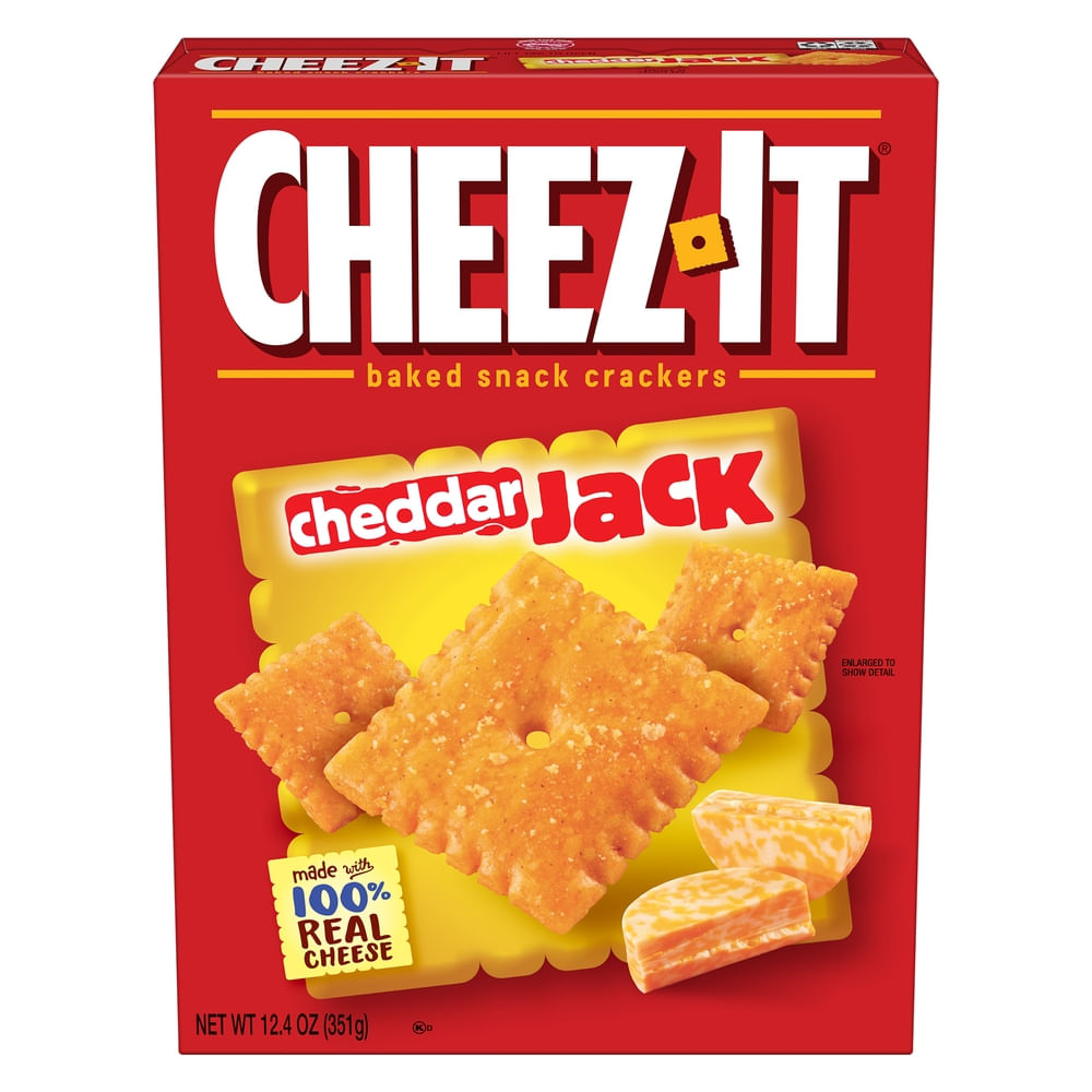 Galletas Kelloggs Cheez It Sabor a Queso Cheddar Jack - 351 g