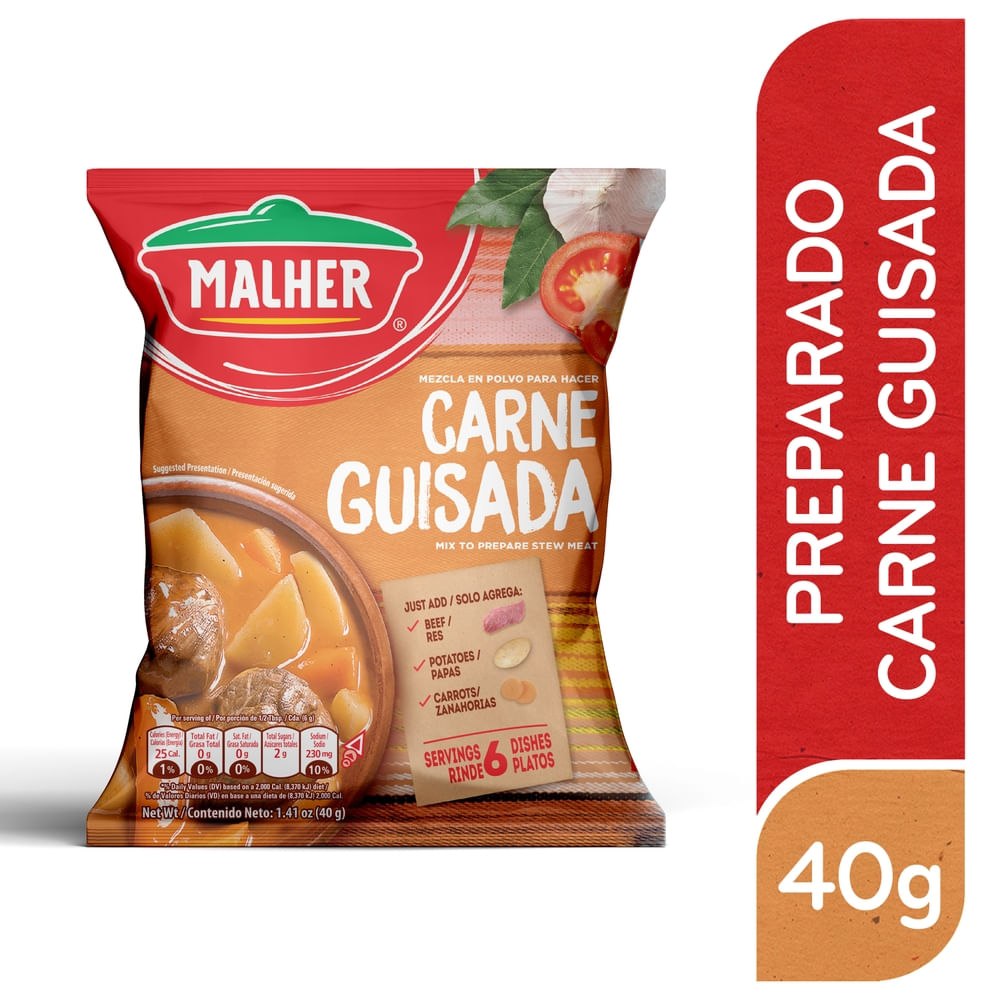 Preparado MALHER® Carne Guisada Sobre - 40 g