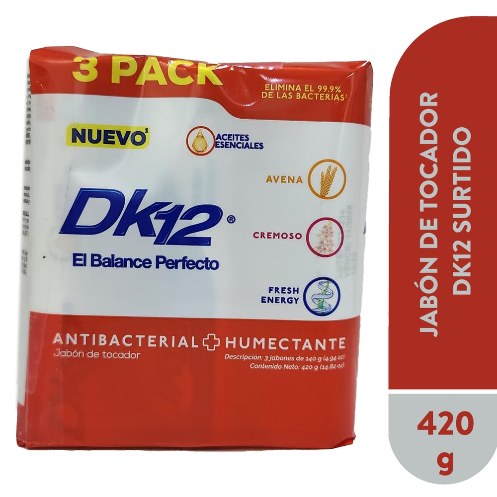 Jabon De Tocador Dk12 Surtido - 420 g