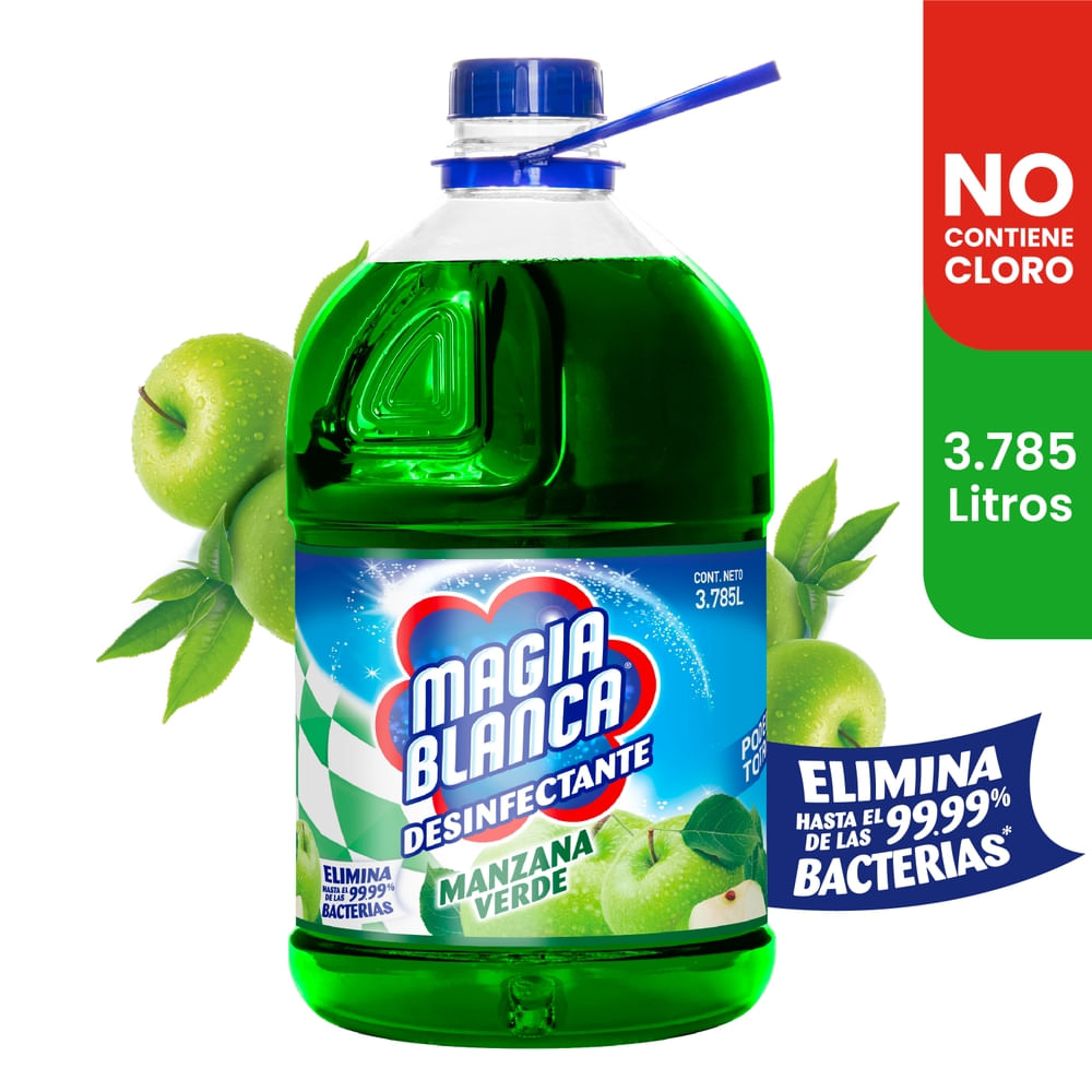 Desinfectante Manzana Verde Magia Blanca