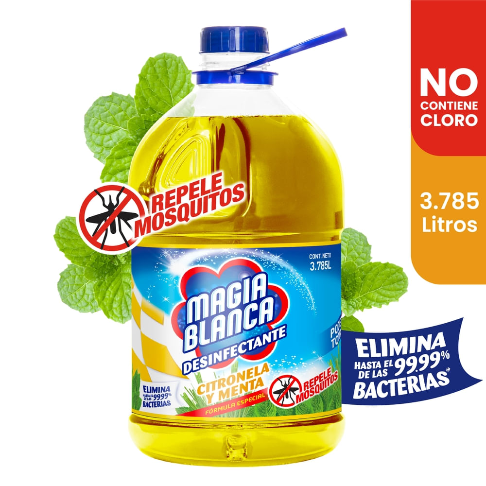 Desinfectante Citronela Menta Magia Blanca