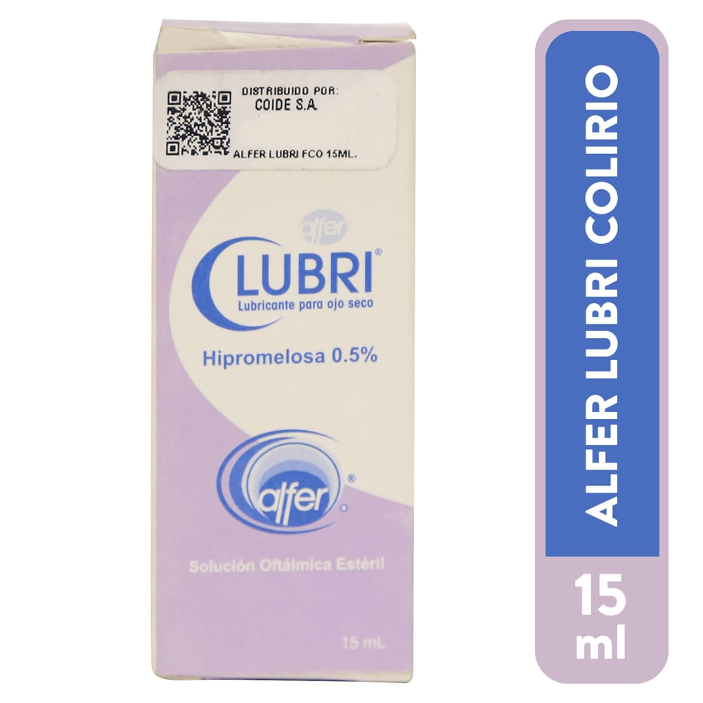 Alfer Lubri Colirio 15 ml