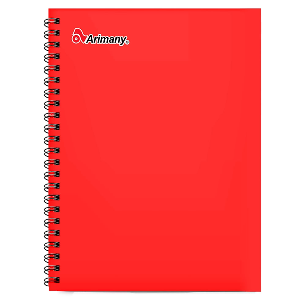 Cuaderno Arimany pasta dura unicolores surtidoss - 100 hojas