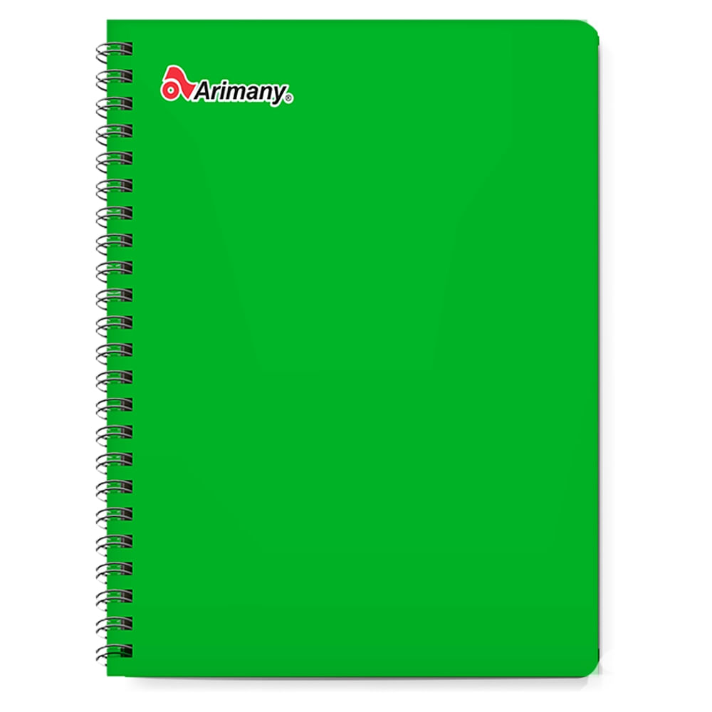Cuaderno Arimany rayado diseño liso surtido - 100 hojas
