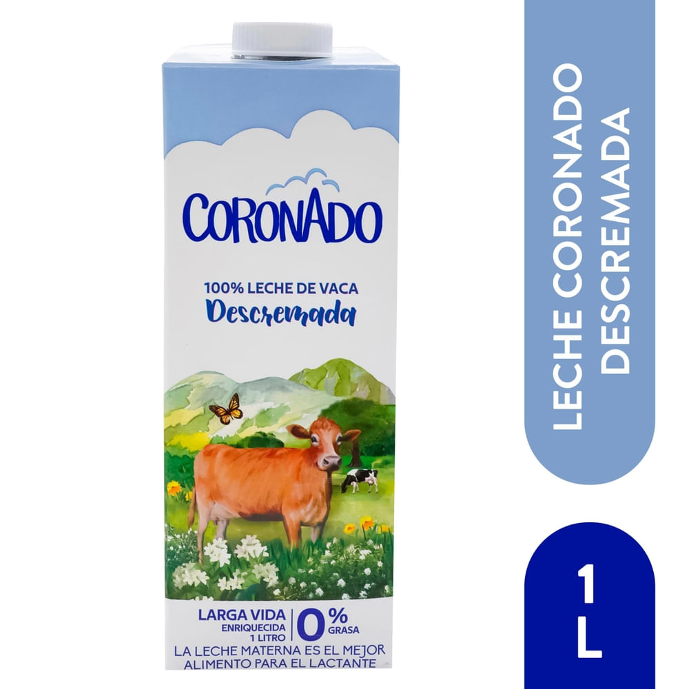 Leche UHT Descremada Coronado