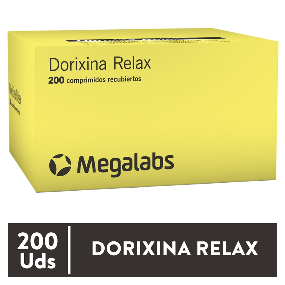 Dorixina Relax X200 Comp - Precio Indicado Por Unidad -