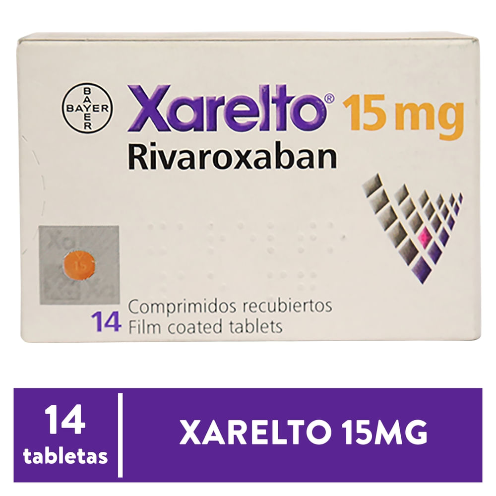 Xarelto 15 Mg X14 Comp