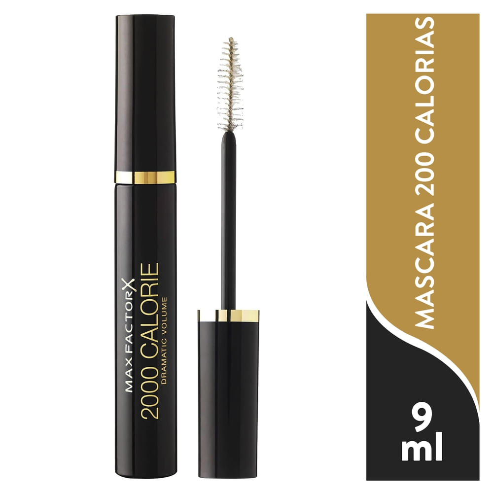 Mascara para pestaña Max Factor 2000 calorie dramatic volume color negro - 9 ml