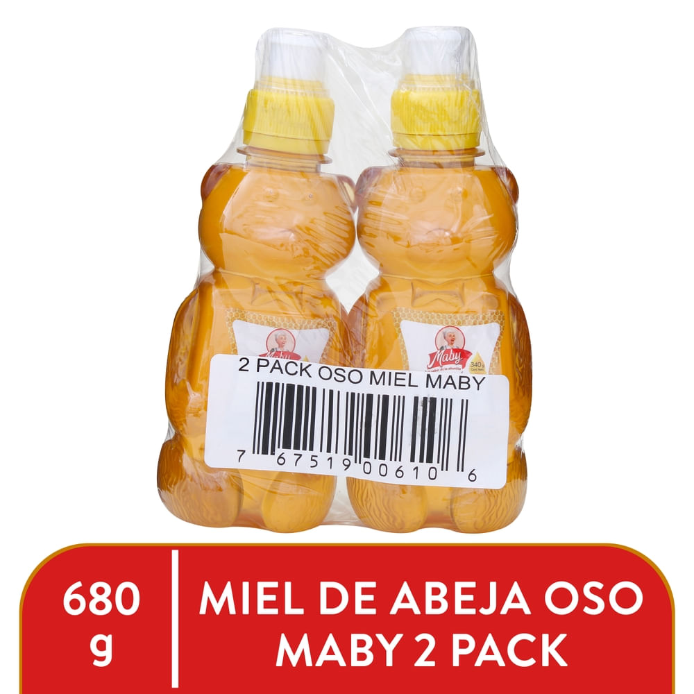 Maby 2 Pack Oso Miel 680gr