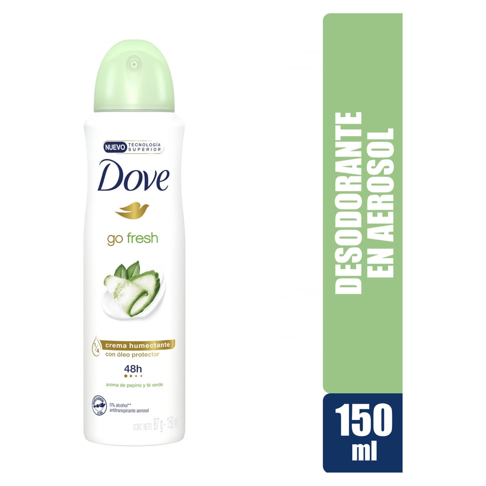 Desodorante Dove Go Fresh en Spray - 150 g