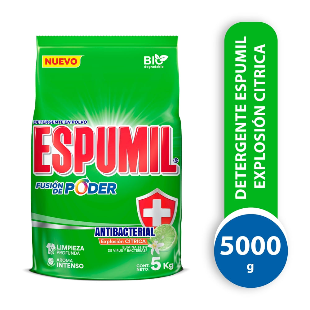 Detergente Espumil Explosión Cítrica - 5000 g