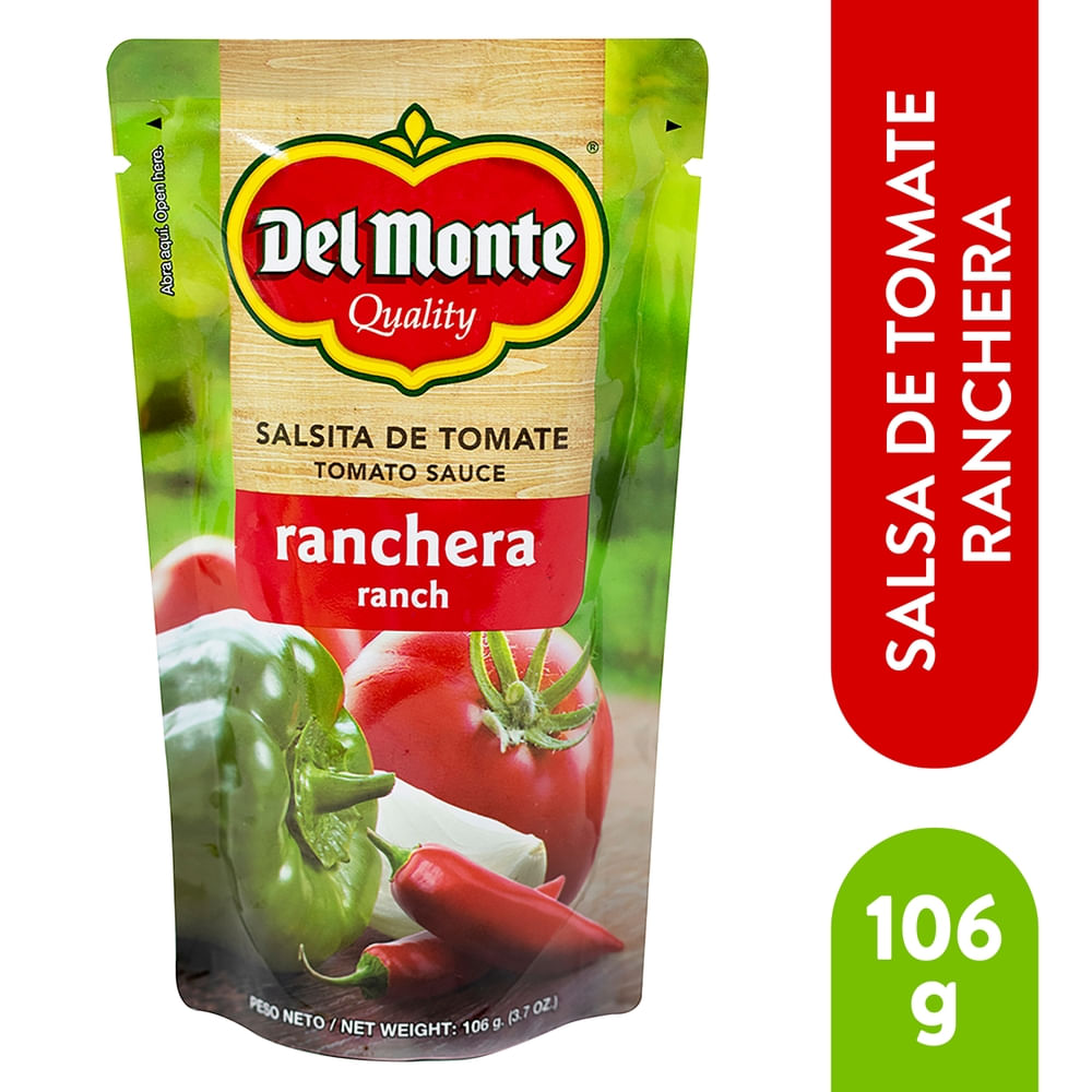 Salsita Tomate Ranchera Del Monte