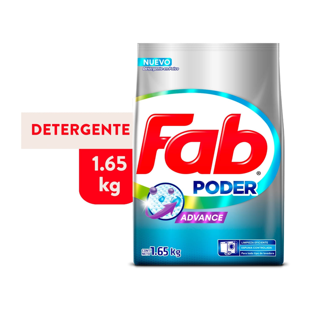 Detergente FAB advance -1.65 kg