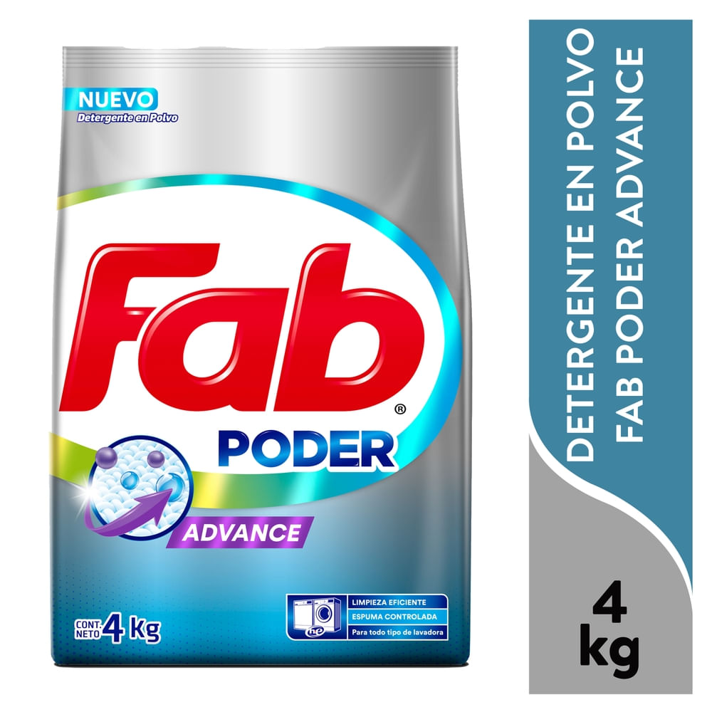 Detergente Fab advance - 4 kg