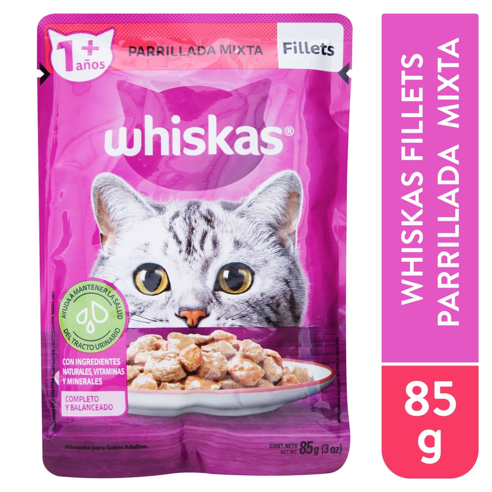Alimento Gato Parrillada Mixta Whiskas