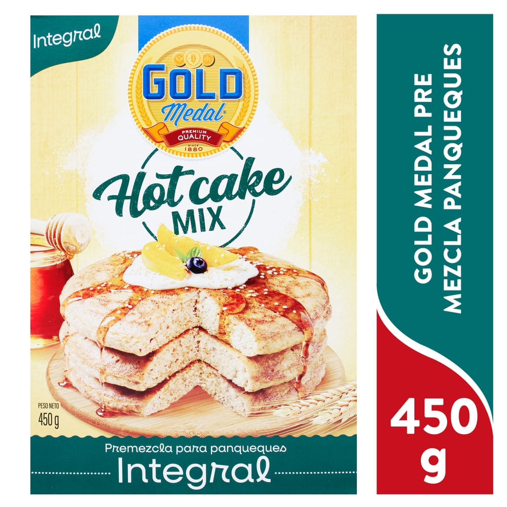 Mezcla Hot Cake Gold Medal Integral - 450 g