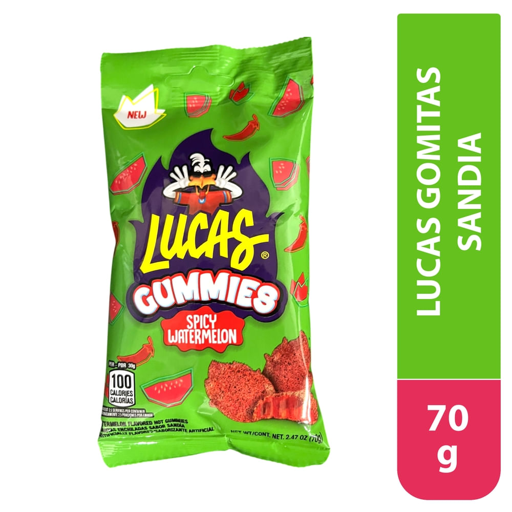 Gomitas Sandía Picante Lucas