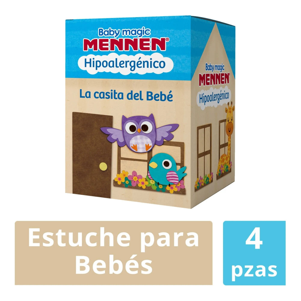 Set Casita de Bebé Baby Magic Jabón + Aceite + Talco + Colonia Mennen