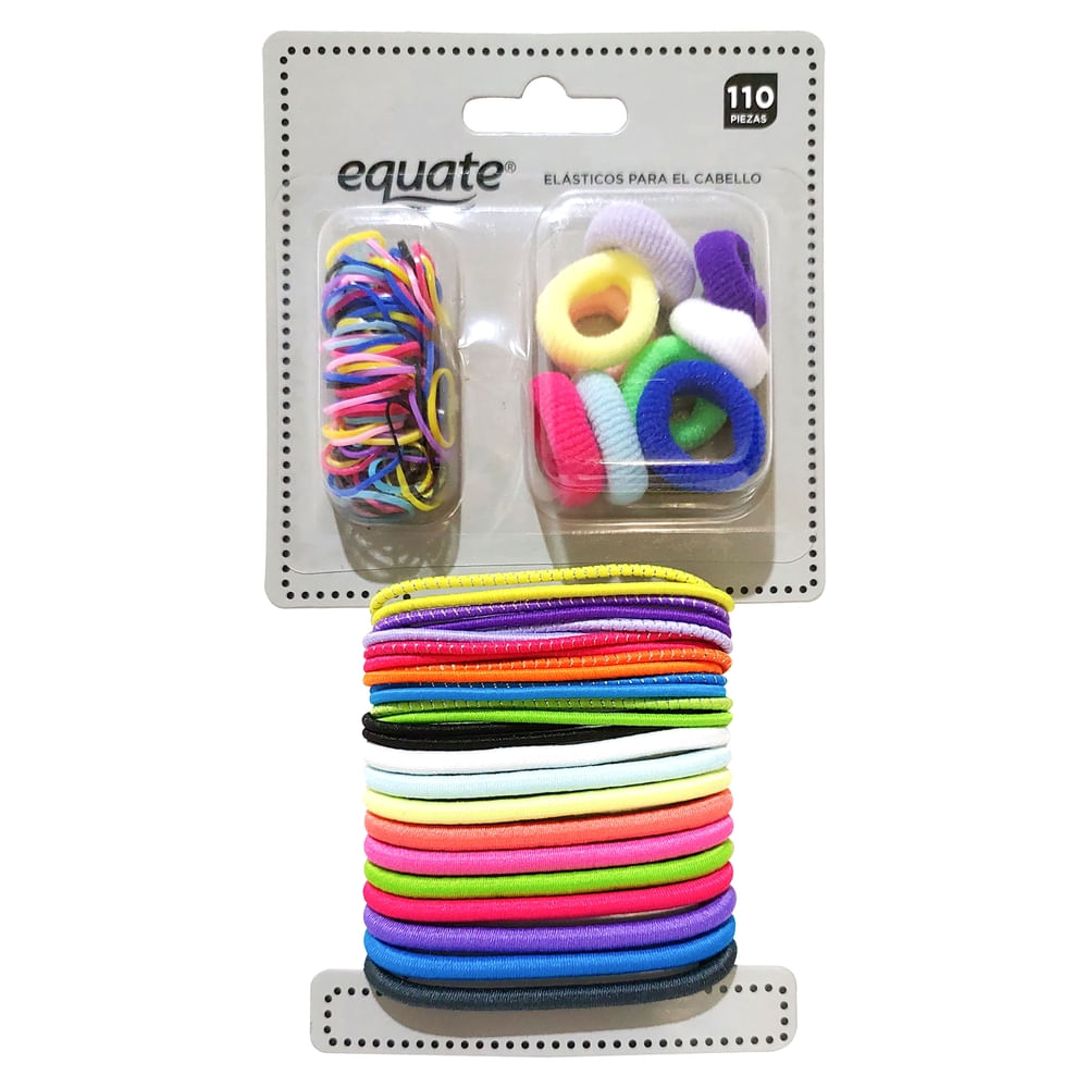 Colas Para El Cabello Marca Equate - 100 Pzs