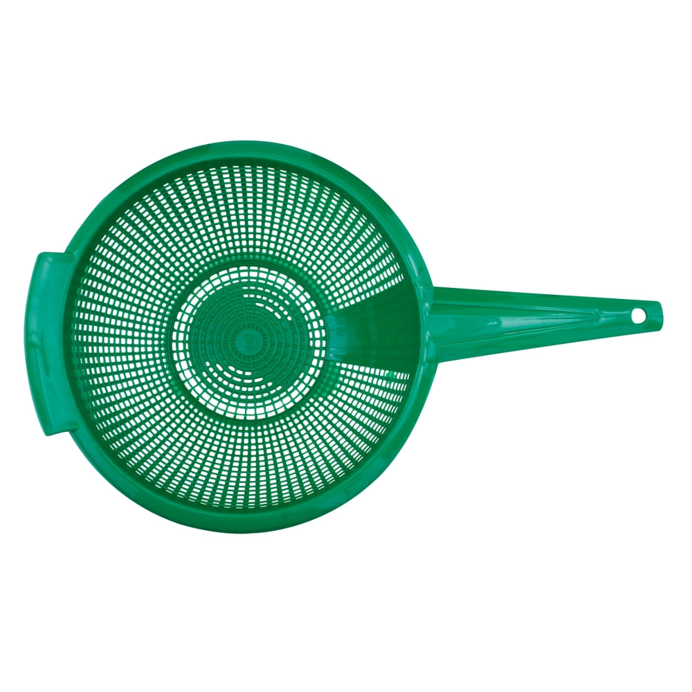 Colador Plastico Con Agarrador Megaplast