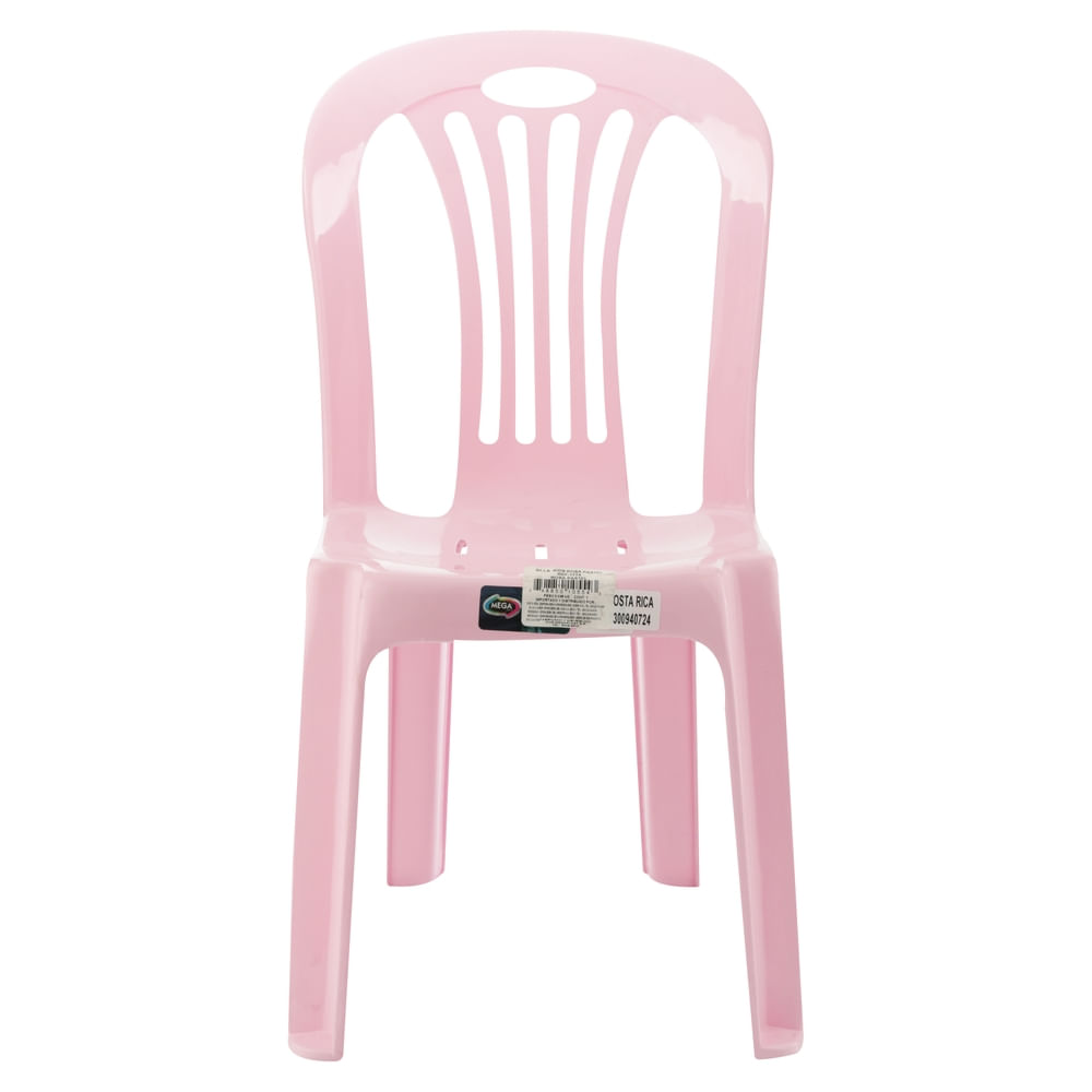 Silla Plastica Infantil Rosada34x31x57cm
