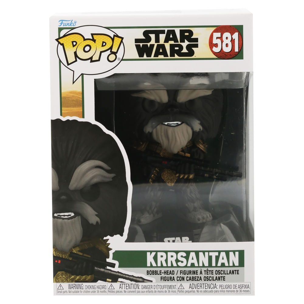 Figura Funko Pop Star Wars Krrsantan Cabeza Oscilante
